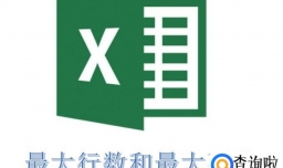excel的最大行数和列数分别是多少？