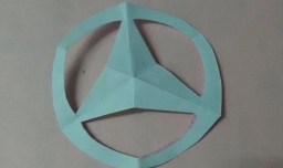 三折剪纸图案及画法