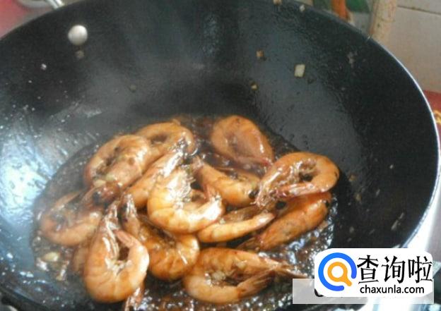 家常爆炒大虾的做法