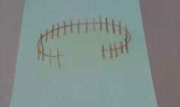 简笔画栅栏的画法