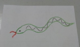 蛇的简笔画画法