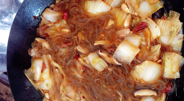 牛肉大白菜粉丝怎么做