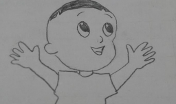 简笔画大头儿子是怎么画的