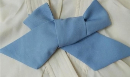 怎样在衣服上系漂亮的蝴蝶结