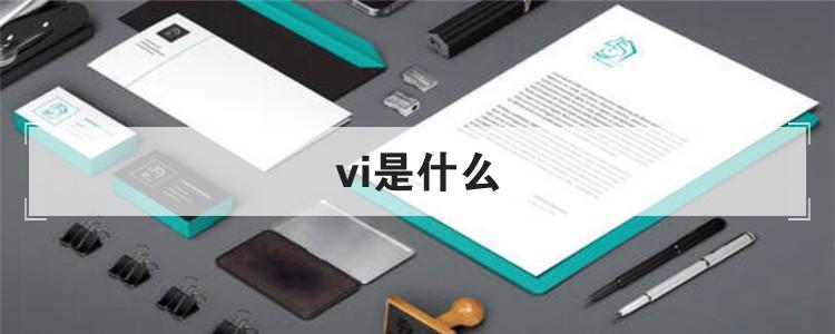 vi是什么