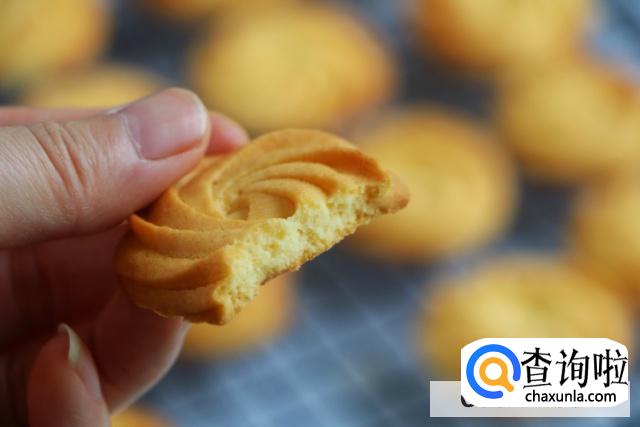 曲奇饼干的配料和做法