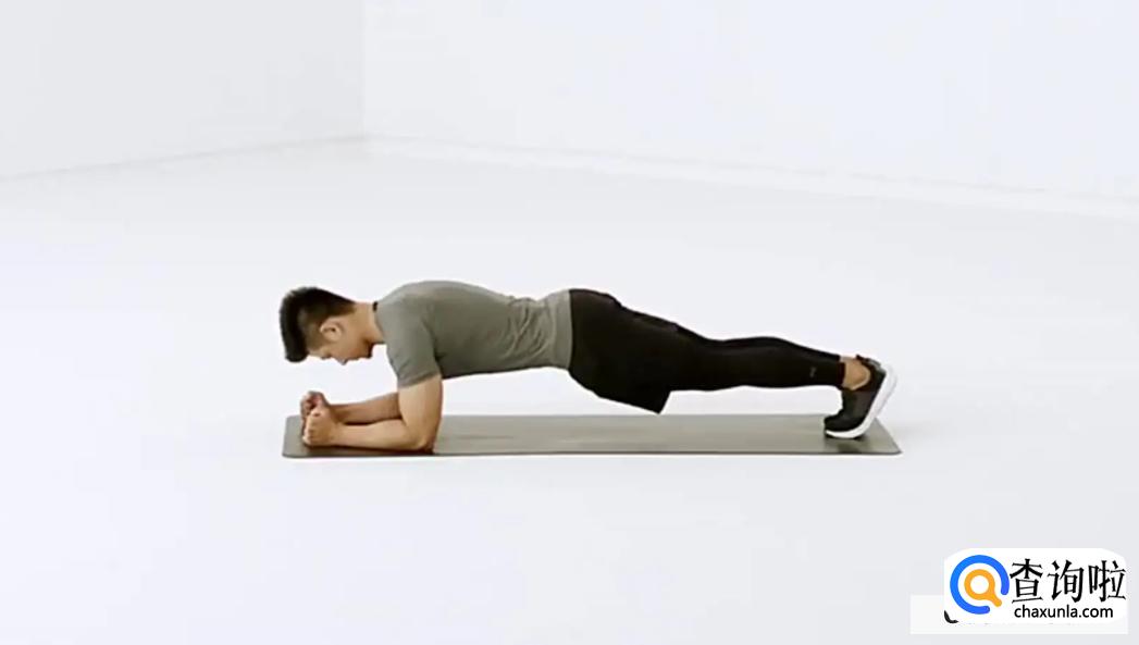 减肚子动作图解