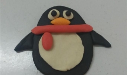 手工制作超轻粘土之企鹅
