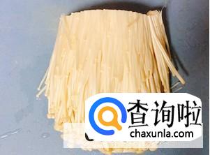 蒜蓉金针菇的做法