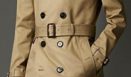 男风衣腰带系法分享