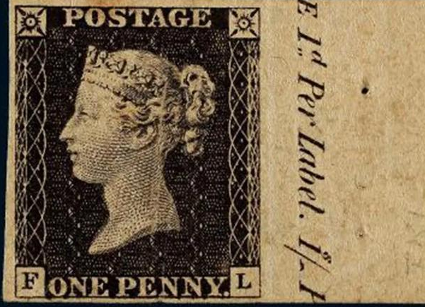 世界上第一枚邮票