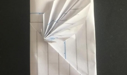 信纸折法——相思叶