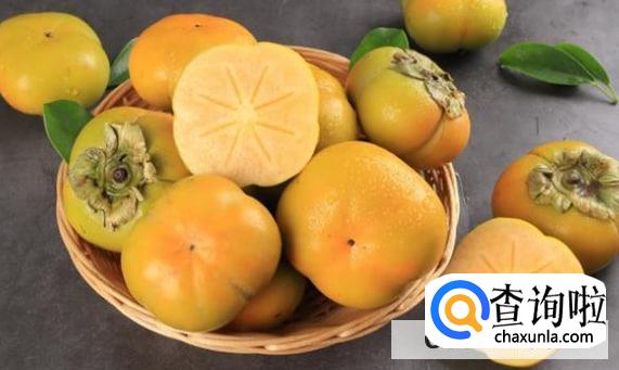 喝奶多久后能吃柿子