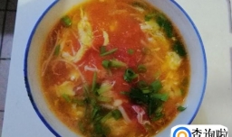 西红柿金针菇蛋花汤的做法