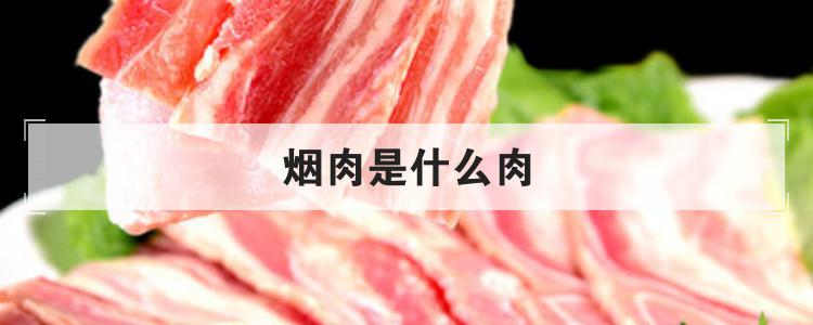 烟肉是什么肉