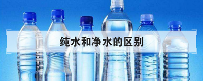 纯水和净水的区别