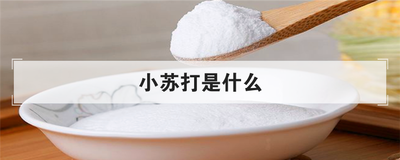小苏打是什么