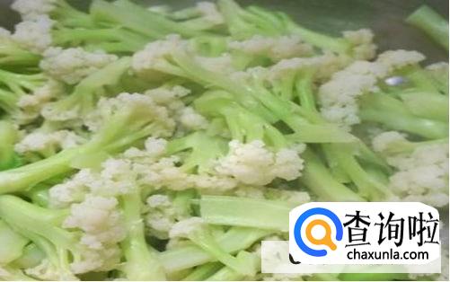 炒菜花需要焯水吗