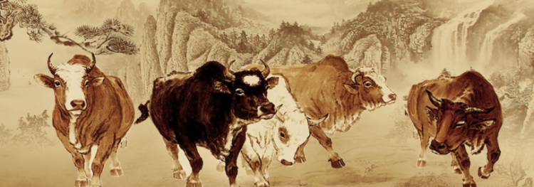 五牛图的寓意是什么