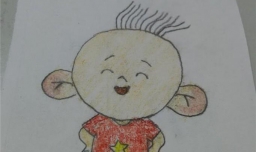 卡通人物彩铅画教程