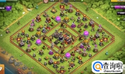 部落冲突10本护资源神阵