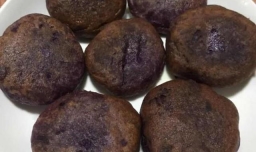 简单无糖紫薯饼做法