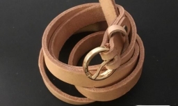 如何自己动手做真皮皮带？
