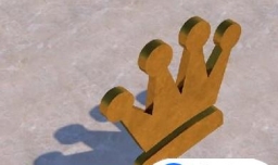 c4d中如何用PS皇冠路径建皇冠模型？