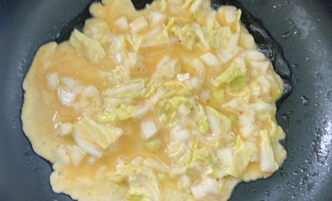 白菜煎饼的家常做法