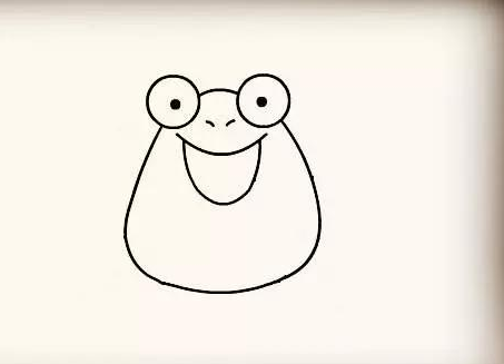 青蛙简笔画