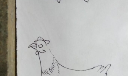 怎样画简笔画母鸡？