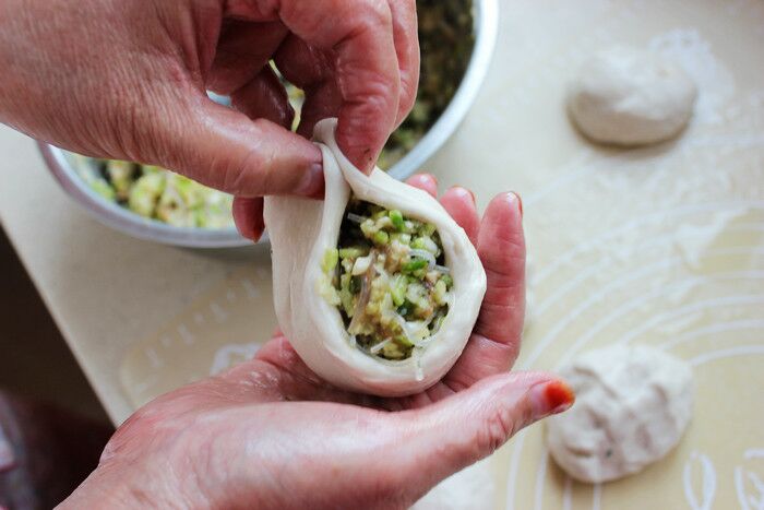 萝卜粉丝饼的做法