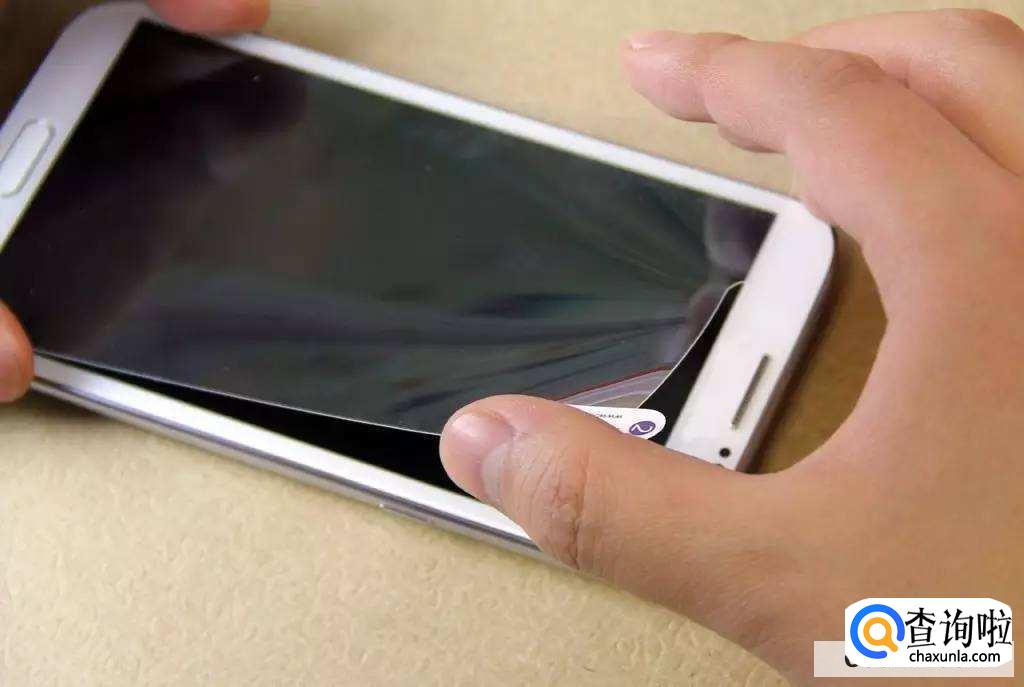 手机贴膜技巧br