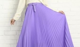 紫色裙子搭配什么颜色的上衣好看