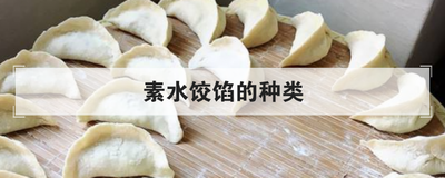 素水饺馅的种类