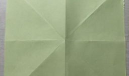 如何用纸折纸伞？