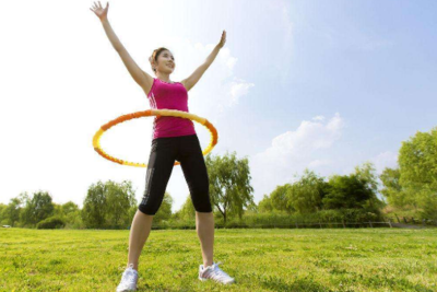 晃呼啦圈能减腰腹部吗