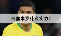 卡塞米罗什么实力？