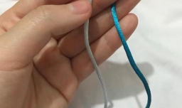 怎么编中国结中的双线纽扣结