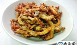 干炸鲜蘑的家常做法