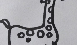 长颈鹿的简笔画怎么画？如何画长颈鹿的简笔画？
