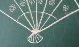 DIY系列之教你如何画扇子