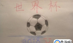 怎样画足球简笔画