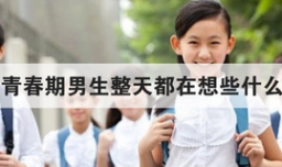青春期男生整天都在想些什么