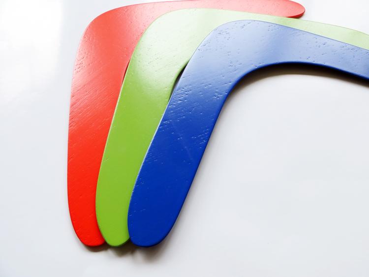 回力标怎么扔能飞回来