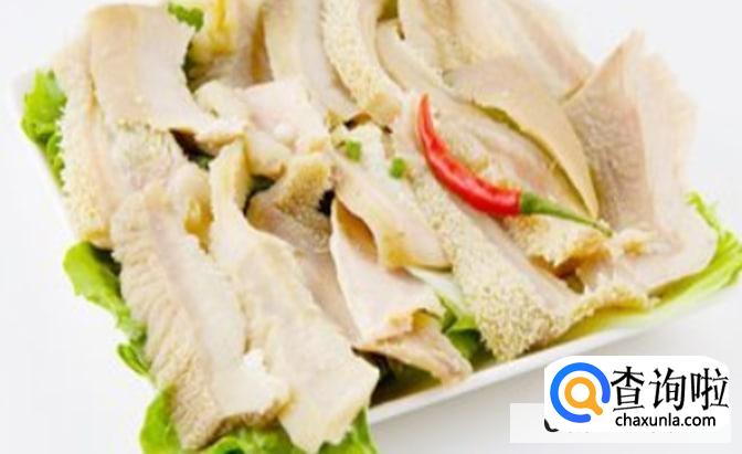 牛肚的营养价值有哪些呢