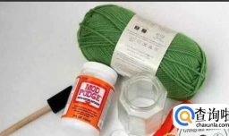 如何用毛线做出漂亮的毛线花瓶