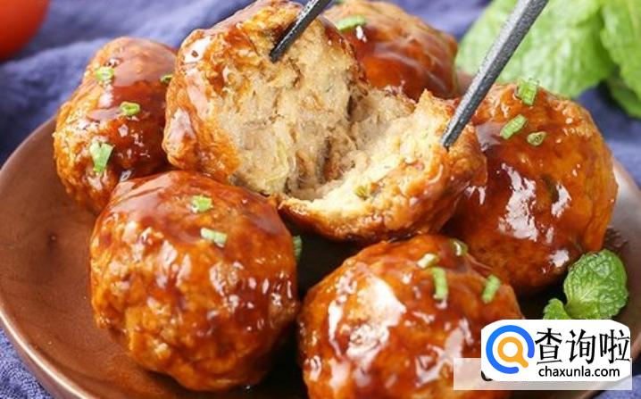 红烧狮子头的家常做法