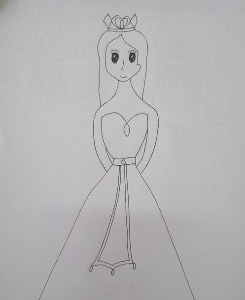 一步一步画罗丽公主