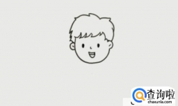 简笔画小男孩图文教程